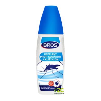 Odpuzovač proti komárům a klíšťatům BROS 100 ml