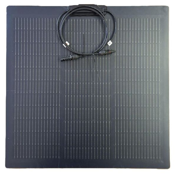 Fotovoltaický solární panel 12V/60W SZ-60-MC 600x600x2mm monokrystalický flexibilní