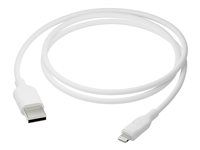 Kabel Lightning - USB s piny (male) do Lightning s piny (male) - 1.2 m - 100 % recyklovaný plast