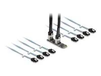 Converter M.2 2280 Key B+M male to 8 x S