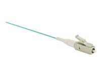 Pigtail - multirežim LC (M) - 1 m - optické vlákno - 50 / 125 mikron - OM3 - vodě - barva