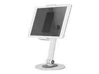 Montážní sada (držák) - pro tablet - bílá - velikost obrazovky: 4.7"-12.9" - na stůl