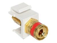 Keystone Polklemme > Gewindebuchse rot/