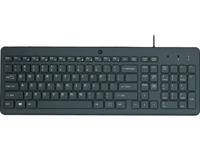 HP 150/Drátová USB/CZ-SK layout/Černá