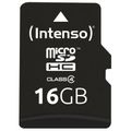 INTENSO Micro SDHC karta 16GB Class4