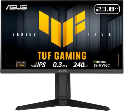 ASUS TUF/VG249QML5A/23,8"/IPS/FHD/240Hz/0,3ms/Černá/3R