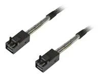 Interní kabel SAS - SAS 12Gbit/s - přímý - 4 linky - 4 x Mini SAS HD (SFF-8643) (M) do 4 x Mini SAS HD (SFF-8643) (M) - 80 cm (balení 2)