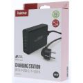 HAMA GaN, Rychlonabíječka, 4x USB-C PD/QC 240W