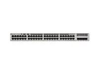 Network Essentials - přepínač - L3 - 48 x 10/100/1000 (PoE+) + 4 x Gigabit SFP (uplink) - Lze montovat do rozvaděče - PoE+ (1440 W)