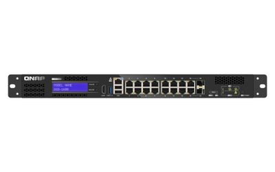 QNAP řízený switch QGD-1600-4G (16x GbE, 4core CPU, 4GB RAM, 2x 2,5" SATA, 2x PCIe, 1x HDMI, 3x USB)