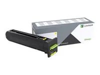 Extra vysoká výtěžnost - žlutá - originální - kazeta s barvivem LCCP - pro Lexmark CX825de, CX825dte, CX825dtfe