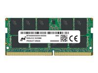 DDR4 - modul - 16 GB - SO-DIMM 260-pin - 3200 MHz / PC4-25600 - CL22 - 1.2 V - bez vyrovnávací paměti - ECC