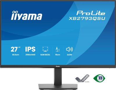 iiyama ProLite/XB2793QSU-B1/27"/IPS/QHD/75Hz/1ms/Černá/3R