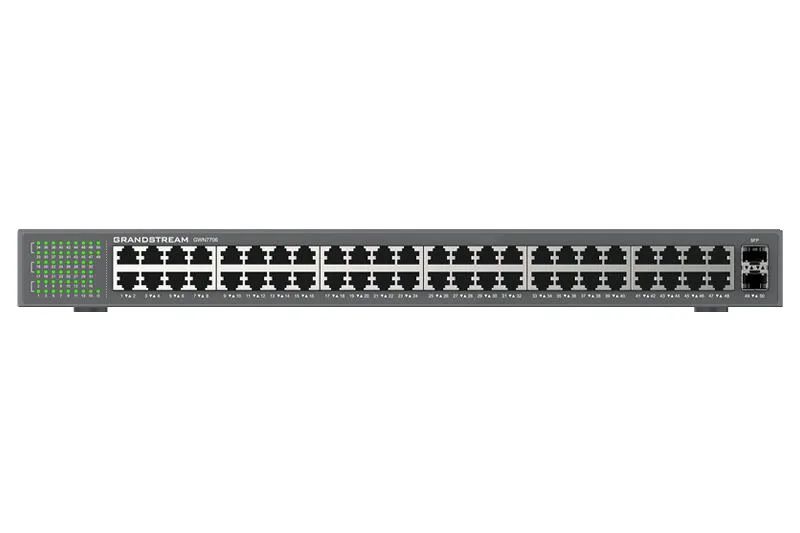 Grandstream GWN7706 Unmanaged Network Switch, 48 portů / 2 SFP