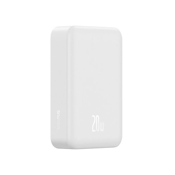 Baseus EnerFill FM41 Ultra Mini 20W Magnetická Powerbanka 20000mAh White