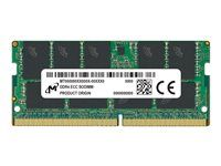 DDR4 - modul - 16 GB - SO-DIMM 260-pin - 3200 MHz / PC4-25600 - CL22 - 1.2 V - bez vyrovnávací paměti - ECC