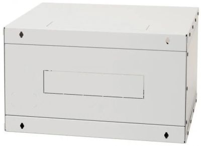 19"rozvaděč jednodíl.4U/400mm FLAT-PACK plech.dv.