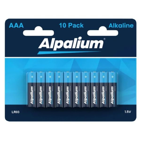 ALPALIUM Baterie ALKALINE LR03, AAA, 10ks