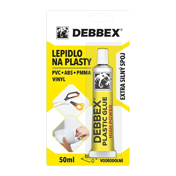 Lepidlo na plasty DEBBEX 50ml