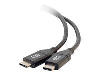 USB C to USB C Cable - USB C 2.0 5A - 480 Mbps - M/M - USB kabel - USB-C (M) reverzní do USB-C (M) reverzní - USB 2.0 - 30 V - 5 A - 3.05 m - černá