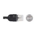 Autožárovka LED T10 12V CARCLEVER 4LED 2835SMD oranžová 2ks