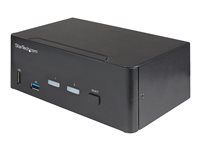 KVM with Fast Switching - Přepínač KVM / audio - 2 x KVM / zvuk - desktop - kompatibilní s TAA