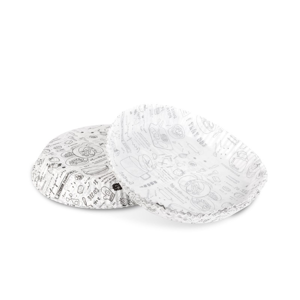 Papír na pečení BEWELLO BW1033A do fritézy 20cm 50ks