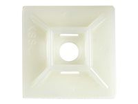 100 Cable Tie Mounts - Adhesive Tape - CBMCTM3