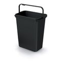 Odpadkový koš SYSTEMA BASIC černý 10l