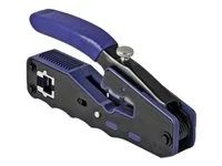 Crimping tool for 8P/RJ45 modular plug