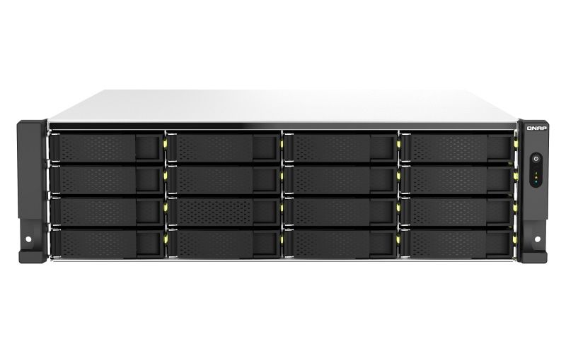 QNAP TS-h2287XU-RP-E2336-32G (Xeon 4,8GHz, ZFS, 32GB ECC RAM, 16x 3,5" + 6x2,5", 2x 2,5GbE, 2x10GbE)