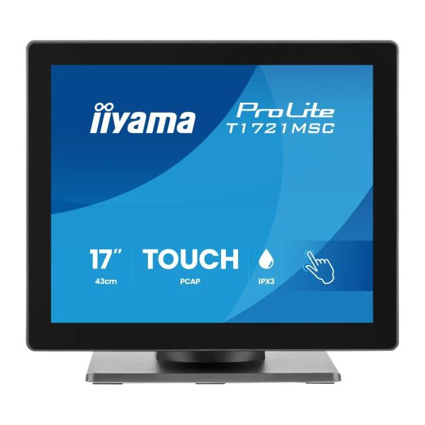 17'' iiyama T1721MSC-B3: PCAP, 10P, HDMI, repro