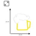 MANTA BEER, LED Neon plexi dekorace
