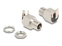 Connector DC 5.5 x 2.5 mm female bulkhea