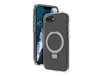 Zadní kryt pro mobilní telefon - stojan - kompatibilita s MagSafe - plast - průsvitná - pro Apple iPhone 16e, 17e