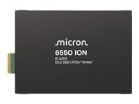 Micron 6550 ION - SSD - Enterprise - šifrovaný - 30.72 TB - interní - E3.S - E3.S PCIe 5.0 x4 (NVMe) - FIPS 140-3 Level 2, SHA-512 - TCG Opal Encryption, Self-Encrypting Drive (SED) - kompatibilní s TAA
