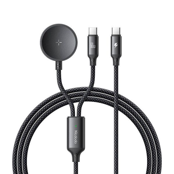 Kabel MCDODO CA-4210 USB-C 1,2m Black + nabíječka na Samsung Watch