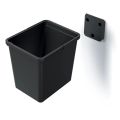 Odpadkový koš SYSTEMA BASIC černý 23l