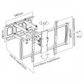 SBOX Wall mount for curved TV PLB-3769
