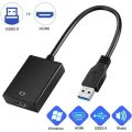 MEGATECH Prevodník USB-A/HDMI, FHD@60Hz Ovl