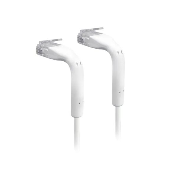 Ubiquiti U-Cable-Patch-RJ45-50, 0,1m (0,22 s konektory), Cat6, bílý (50ks)