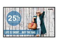 55" Třída úhlopříčky PN-HS Series displej LCD s LED podsvícením - digital signage - 4K UHD (2160p) 3840 x 2160 - Direct LED - černá