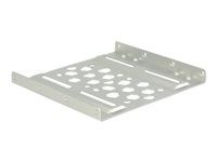 Bay adaptér pro datový sklad - 3,5" na 2,5" - stříbrná