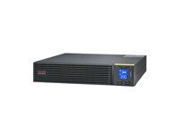 UPS (k montáži na regál) - AC 220/230/240 V - 800 watt - 1000 VA - 9 Ah - USB, RS-232 - výstupní konektory: 3 - 2U - 19"