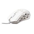WHITE SHARK GM-5016 ECTOR, Herná myš, biela