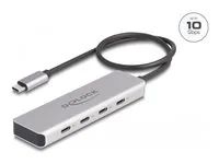 USB 10 Gbps USB Type-C  Hub with 4 x USB
