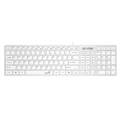 GENIUS Slimstar 126 klávesnice + Copilot bílá