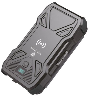 Solární powerbanka VIKING TYR II/Output:1xUSB-C,2xUSB-A/Wireless charge 15W max/20000mAh/LED světlo