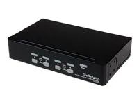 4 Port 1U Rackmount USB KVM Switch - SV431DUSBU