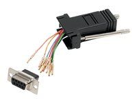 F/F - Serial adapter - DB-9 (F) to RJ-45 (F) - GC98FF - Sériový adaptér - DB-9 (F) do RJ-45 (F) - pro P/N: ICUSB2324852, ICUSB422